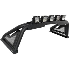 Go Rhino 911610T Sport Bar 2.0 with Power Actuated Retractable Light Mount for Chevrolet 22 Silverado 1500 LTD, Chevrolet 19-24 Silverado 1500, GMC 22 Sierra 1500 Limited, GMC 19-23 Sierra 1500
