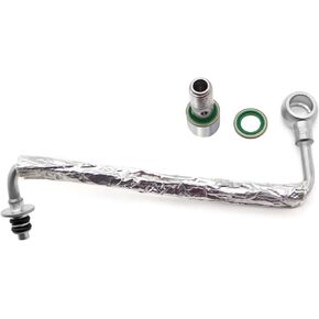 Turbo Oil Feed Pipe Tube Compatible with Buick Chevrolet Cruze Sonic Encore 1.4L 2011 2012 2013 2014 2015 2016 2017 2018 Replace 25198546 555592600