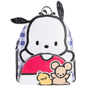 Loungefly SANRIO Pochacco Cosplay Plaid Mini-Backpack - Entertainment Earth Exclusive