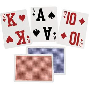 Reizen Elite Low Vision Playing Cards - Two Decks