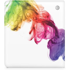 Tablet Skin Compatible with Kobo Libra 2 (2023) - Rainbow Smoke - Premium 3M Vinyl Protective Wrap Decal Cover - Easy to Apply | Crafted in The USA by MightySkins