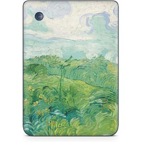 Tablet Skin Compatible with Kobo Clara 2E (2022) - Green Wheat Fields - Premium 3M Vinyl Protective Wrap Decal Cover - Easy to Apply | Crafted in The USA by MightySkins