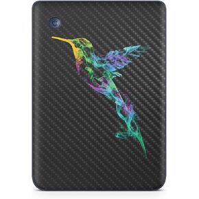 Carbon Fiber Tablet Skin Compatible with Kobo Clara 2E (2022) - Strange Smoke - Premium 3M Vinyl Protective Wrap Decal Cover - Easy to Apply | Crafted in The USA by MightySkins