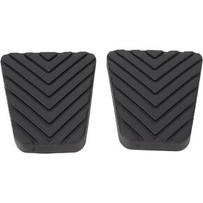 Pedal Covers, Foot Pedal Covers, Brake Clutch Pedal Pad Set Rubber Textured Surface Mb193884 Replacement for Mirage Eclipse 3000gt