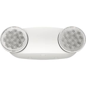 Spectsun 1 Pack Emergency Light, Emergency Lights for Business, LED Emergency Lights with Battery Backup, 2 Bug Eye Heads Adjustable Commercial Emergency Lighting Fixtures, UL 924 Certified