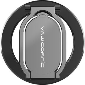 VAWcornic Dual-Sided Magnetic Phone Ring Holder, Dual-Direction Rotating Magnetic Phone Grip Phone Stand for MagSafe Car Mount Compatible with MagSafe Series iPhone 14 13 12, All Phones and Cases