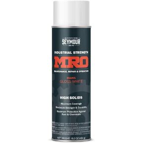 SEYMOUR 620-1411 Industrial MRO High Solids Spray Paint, Aluminum, 15.5 Ounce (Pack of 1)