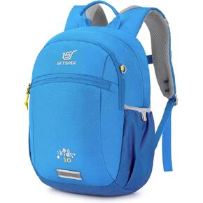 SKYSPER Preschool Kids Backpack 10L Toddler Travel Backpack for Kids Boys Girls(Cyan)