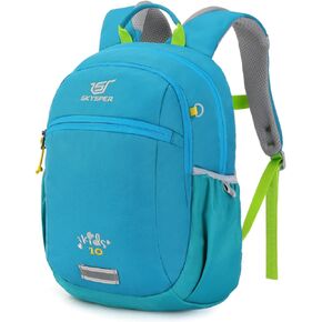 SKYSPER Preschool Kids Backpack 10L Toddler Travel Backpack for Kids Boys Girls(Cyan)
