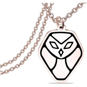 KEYCHIN Funny Owl Hooty Necklace Owl Hooty Fans Gifts The Owl Home Jewelry For Women Girls