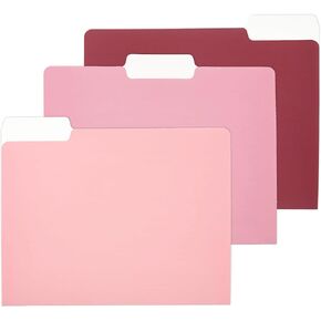 Y YOMA 6 Pack Extra Capacity File Folders Letter Size Accordion Decorative File Folder Cute Pretty Colored Filing Folder File Organizers for Office School Home Desktop with 1/3-Cut Tab, Morandi Color