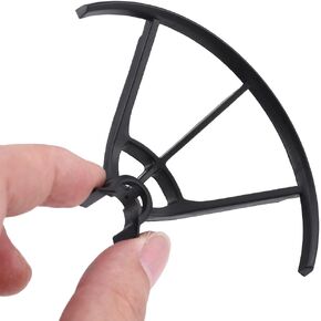 4 Pcs Drone Propeller Guards, Plastic Propeller Sheets Protectors Propeller Protector Propeller Blades Protective Guards for DJI Tello Quadcopter