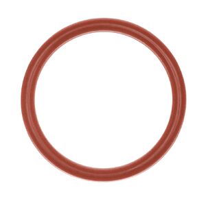 129 Silicone O-Ring, 70A Durometer, Red, 1-9/16" ID, 1-3/4" OD, 3/32" Width (Pack of 5)
