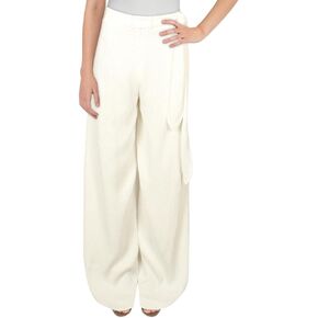 HALSTON Women's Crinkle Crepe Pant