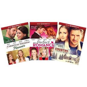 مجموعة أقراص DVD من 3 أفلام Ultimate Harlequin Novel: مخطط زفاف عيد الميلاد / رومانسيتي المثالية / عيد الميلاد الريفي جدًا