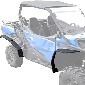 Extended Wider Fender Flares for Commander 21-24, Front Rear XXL Extended Wide Mud Flares Flaps Mud Guards for Can Am Commander 700 1000R MAX 2021-2024 Accessories (Replace #715006814)