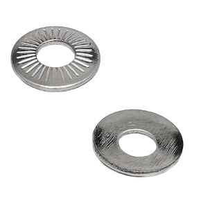M10 304 Stainless Steel Belleville Spring Disc Washer Steel Anti-Skid Flat Gasket Steel Anti-Loosening Washer(20pcs)