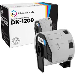 LD Products Compatible Address Label Replacements for Brother DK-1209 1.1 inch x 2.4 inch (1 Pack - 800 Labels) for use in P-Touch: QL-1050, QL-1050N, QL-1060N, QL-500, QL-550, QL-570, QL-570VM