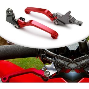 Motorcycle Clutch Brake Levers for CRF250L/M 2012-2020, CRF300L 2021-2023, CRF250RALLY 2017-2021, CRF300L Rally 2021-2023 Dirt Bike, RED