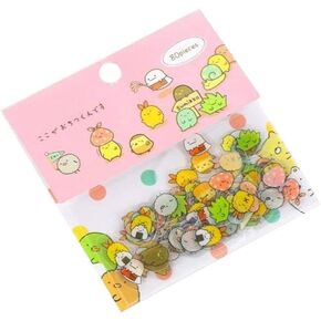 Nice & Attractive Japanese Stationery Stickers Cute Cat Sticky Paper Kawaii PVC Diary Bear Sticker for Decoration Diary Scrapbooking Random Style, 80 Pcs in Saudi Arabia