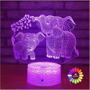 Butterfly Night Light, Birthday Gift for Girls 3D Illusion Lamp Kids Bedside Lamp with 16 Colors Changing Remote Control Butterfly Toys Girls Gifts (Butterfly)