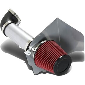 DNAMotoring AIP-2-HS-300C05HEMI-SLSL Air Intake System and Heat Shield