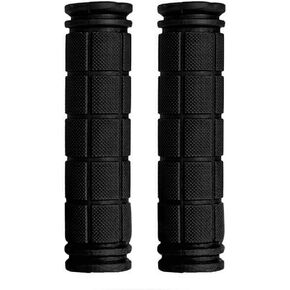 Handlebar Grips, 4.7inch/12cm Rubber Hand bar End Grip for MTB BMX Road Mountain Bike Bicycle Scooter, Black