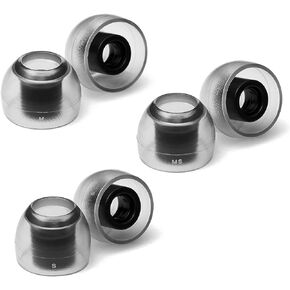 AZLA SednaEarfit Crystal Standard 3 Pairs (M Set (MS/M/ML))