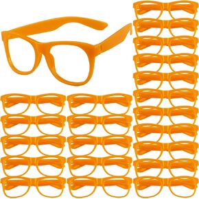 Aodaer Glasses Frames with No Lenses Dressup Costume Accessories for Birthday Cosplay Halloween Masquerade Party Favors Gifts