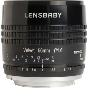 LB-V56BN Velvet 56" Lens for Nikon F Camera