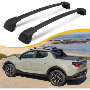 Cross Bars Fit for Hyundai Santa Cruz SE SEL Premium Limited 2022 2023 2024 Roof Rack Rail Lockable Luggage Crossbars Carrier Cargo Bar