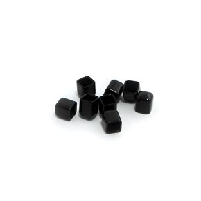 MakerBeam Vinyl End Caps, Black (Pack of 8)