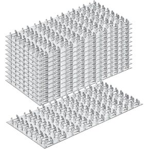 Truss Plate 4x8 Pronged Truss Plates with Nail Teeth Mending Plate for Roofing Wood Connector(10 Pcs)