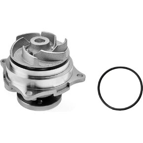 AW4115 Professional Water Pump with Gasket Compatible with 00-98 FORD CONTOUR 04-01 FORD ESCAP 03-98 FORD ESCORT 04-00 FORD FOCUS 04-01 MAZDA TRIBUTE 02-99 MERCURY COUGAR 00-97 MYSTIQUE