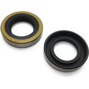 REPLACEMENTKITS.COM Brand 2pc Water Pump Seal Fits Mercrusier 470, 224 (3.7L) CID 165, 170, 180, 190 HP Replaces 26-97530 & 18-0172