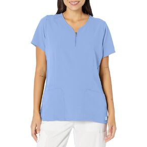 WonderWink Men's Uni Moss Grn Simply Soft 3pkt Scrub Shrt