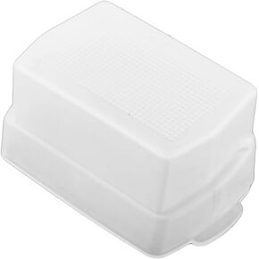 Flash Diffuser Camera Bounce Dome Light Softbox Compatible for Nikon SB-800 Speedlight - White
