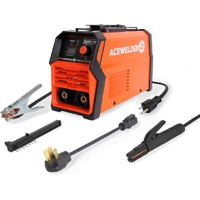 Digital 140A Gas Gasless MIG Welder, 110V/220V Dual Voltage, MIG/Flux MIG/Lift TIG/MMA Stick 4-in-1 Multiprocess Welding Machine IGBT DC Inverter