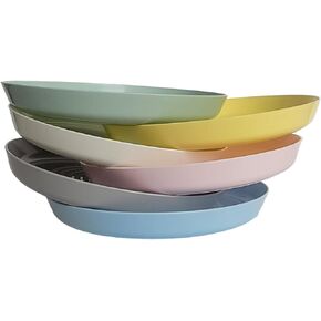 Ikea Kalas 501.929.59 BPA-Free Plate, Assorted, 6-Pack, Set of 6, Colors may vary