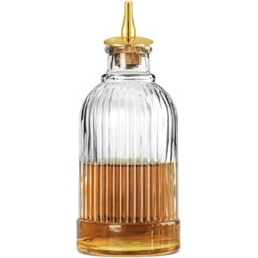 Bitters Bottle - 7oz 200ml Bitter Bottle with Dash Top, Made of Glass, Perfect for Bartender, Home Bar