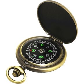 Pocket Compass for Kids Classic Portable Compass, Orienteering Compass,Hiking Backpacking Compass
