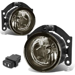 DNA MOTORING FL-ZTL-178-AM Front Bumper Fog Light Driver & Passenger Side Enhance visibility [Compatible with 10-15 Mitsubishi Outlander / 11-15 RVR]