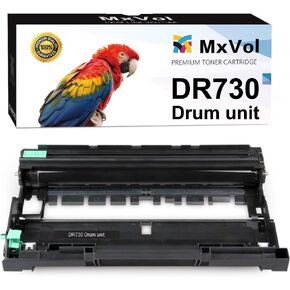 MxVol Compatible Drum Unit Replacement for Brother DR730 DR-730 DR 730 use for HL-L2350DW DCP-L2550DW MFC-L2710DW MFC-L2750DW HL-L2395DW Printer (NO Toner, 1 Pack)