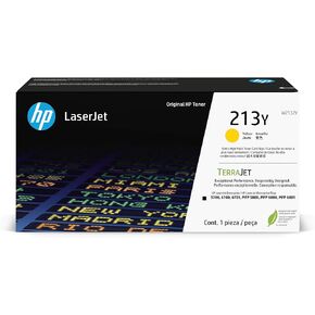 HP 213Y Extra High Yield Yellow Laserjet Toner Cartridge, W2132Y. Works Laserjet Enterprise 5700, 5800, 6700, 6701, 6800, 6801