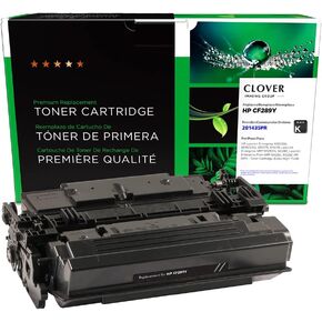 Clover Remanufactured Extra High Yield Toner Cartridge (Reused OEM Chip) Replacement for HP 89Y (CF289Y) | Black, 10.96 x 2.66 x 8.42