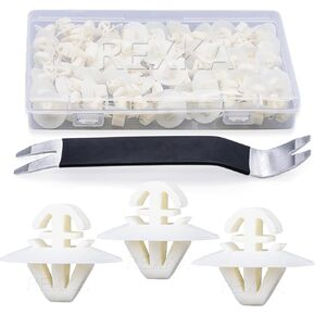 Rexka 41pcs Sprinter W906 Side Body Panel Molding Door Panel Trim Clip for Mercedes Benz 2500 3500 0029918570 & VW 2E1867289C