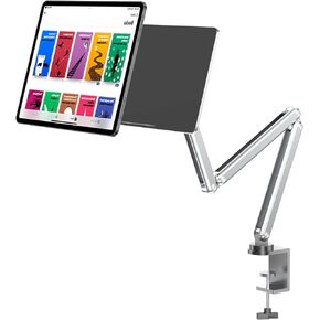 Magnetic iPad Pro 12.9 Stand, Foldable Arm Premium Tablet Holder for Working and Drawing, Multi-Node Adjustable Portable iPad Mount Only for iPad Pro 12.9 3rd/4th/5th/6th Generation