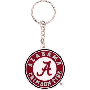 Desert Cactus University of Alabama Crimson Tide Keychain Bama UA Car Keys Holder (PVC A)
