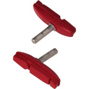 Kool-Stop Claw 2 Bicycle Brake Shoes (Cantilever, Red)