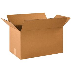 BOX USA 21x12x12 Corrugated Boxes, Medium, 21L x 12W x 12H, Pack of 20 | Shipping, Packaging, Moving, Storage Box for Home or Business, Strong Wholesale Bulk Boxes
